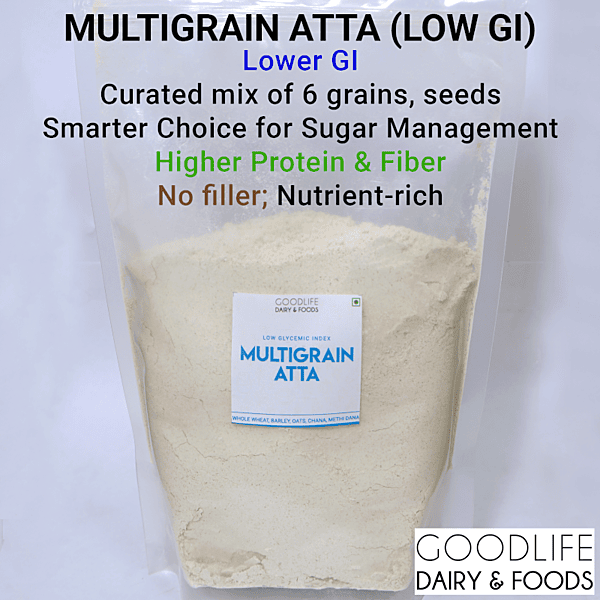 Goodlife - Multigrain Atta - Low Glycemic Mix (1 kg) (Mix197)