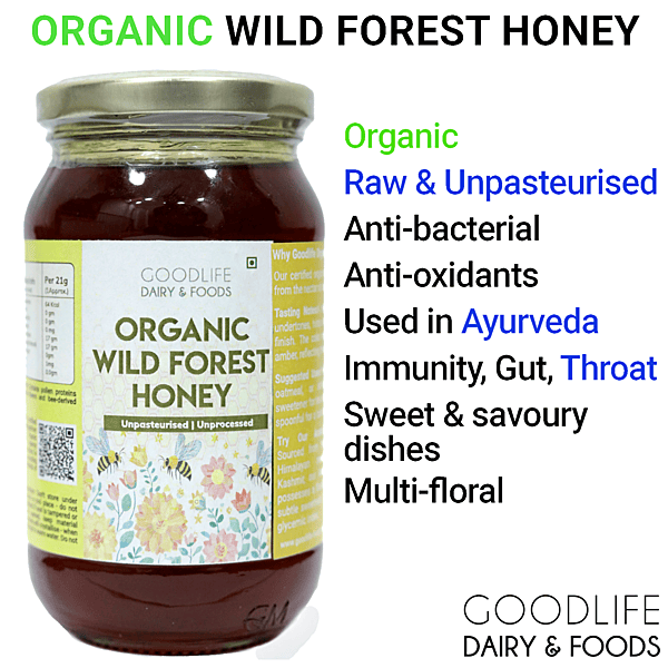 Goodlife - Organic Wildforest Honey (500g)